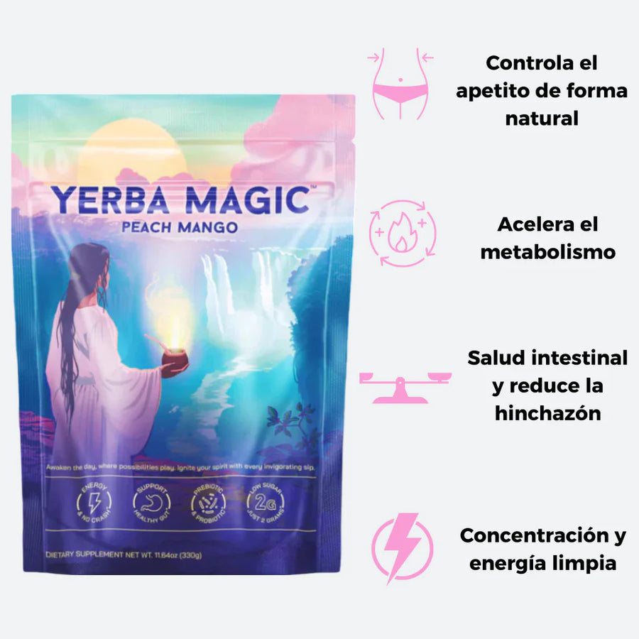 🌿🧉 Yerba Magic: Enfoque Natural, Digestión Equilibrada y Bienestar Diario + ENVIO GRATIS 🎁
