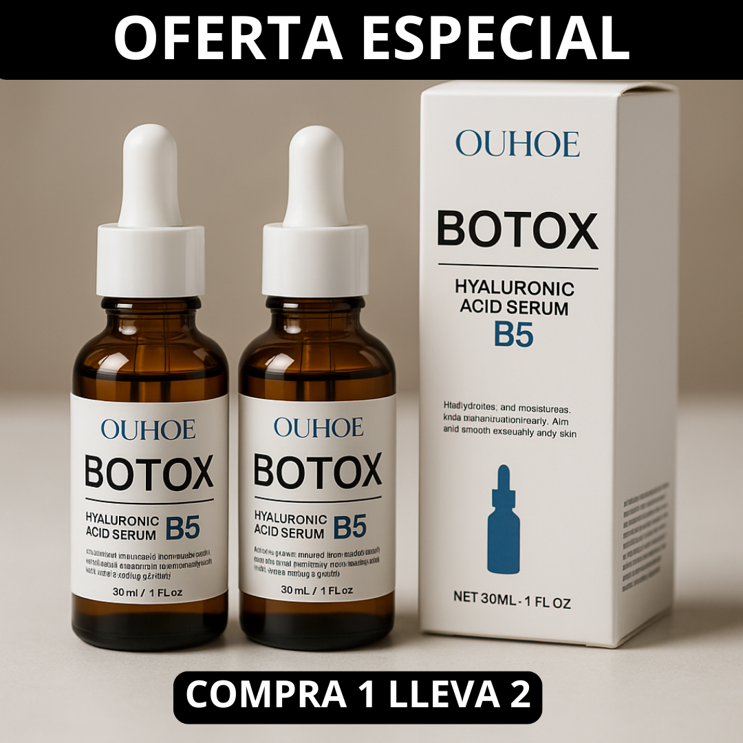 OFERTA 2X1 🔴 Botox B5 Ácido Hialurónico — Piel Firme y Radiante + ENVIO GRATIS 🎁