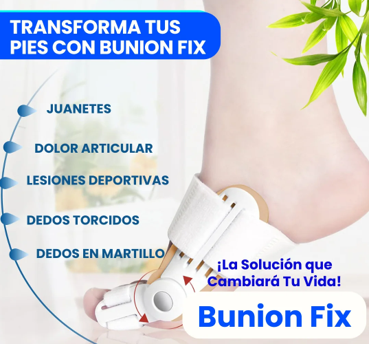 Corrector de Juanetes Ajustable Bunion Fix Pro