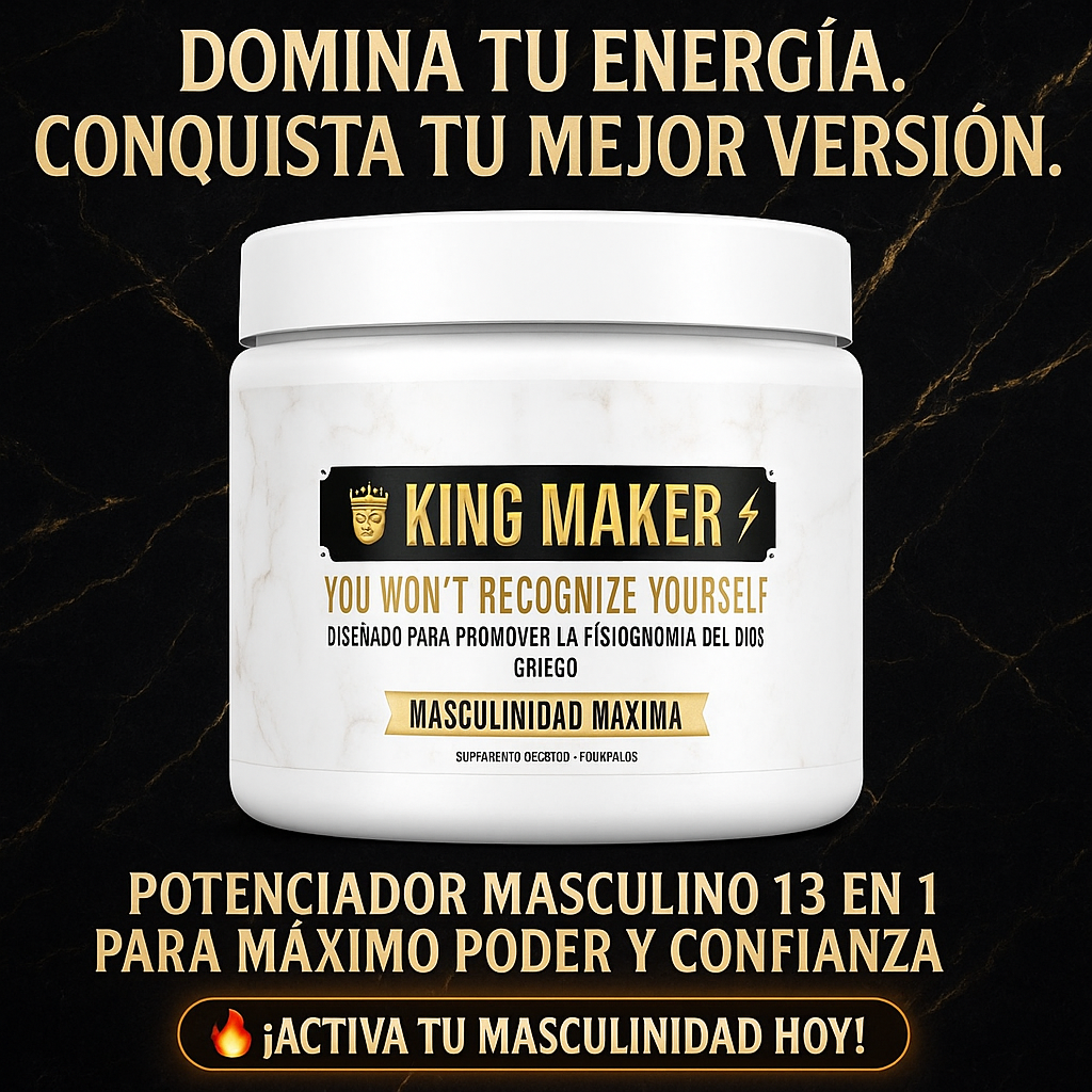 👑 KING MAKER: Desata tu máxima masculinidad 🔥