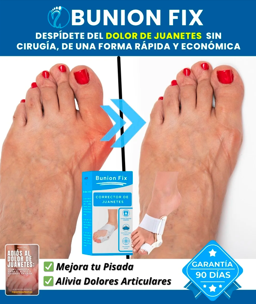 Corrector de Juanetes Ajustable Bunion Fix Pro