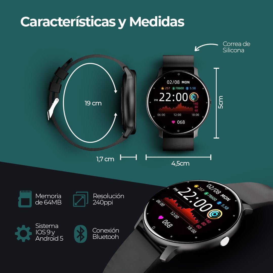 Reloj Inteligente Northtwatch™ ZL02 + ENVIO GRATIS 🎁