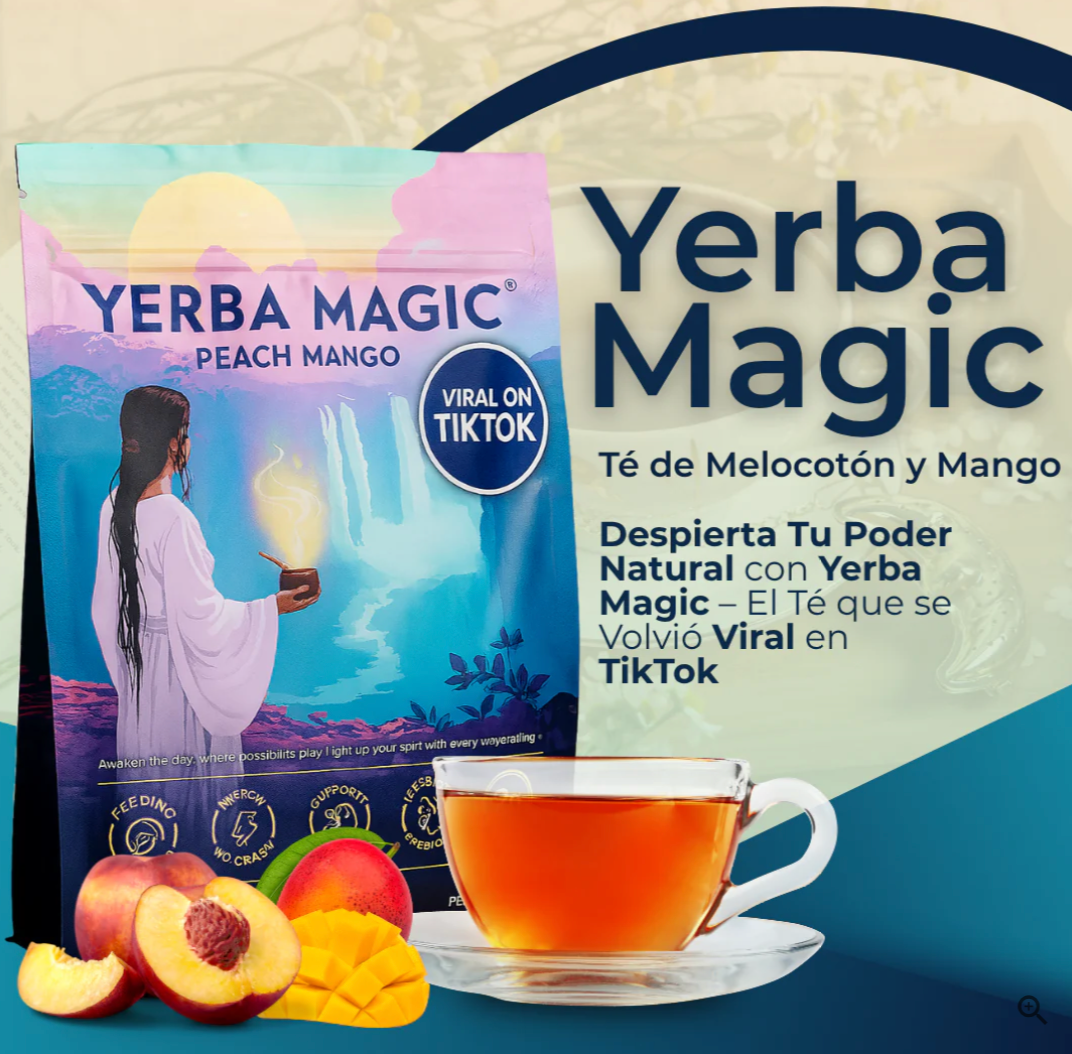 🌿🧉 Yerba Magic: Enfoque Natural, Digestión Equilibrada y Bienestar Diario + ENVIO GRATIS 🎁