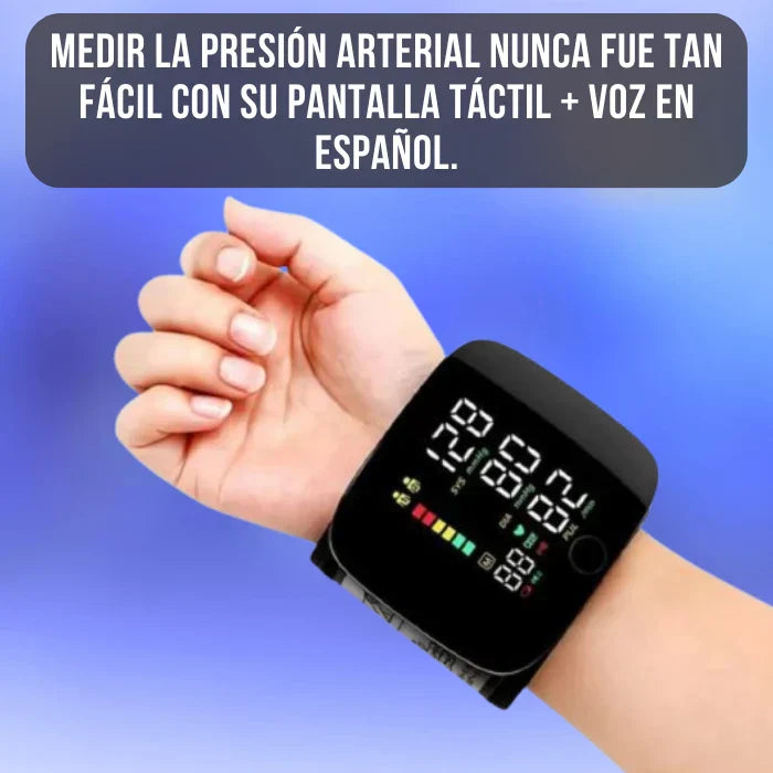 MONITOR DE PRESION ARTERIAL DE MUÑECA - CON VOZ EN ESPAÑOL + ENVIO GRATIS 🎁